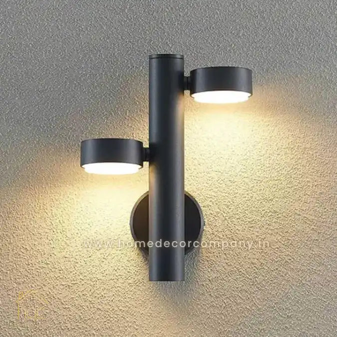 HDC 18w LED wall light 3 Light source Outdoor IP54 waterproof porch garden LED wall light