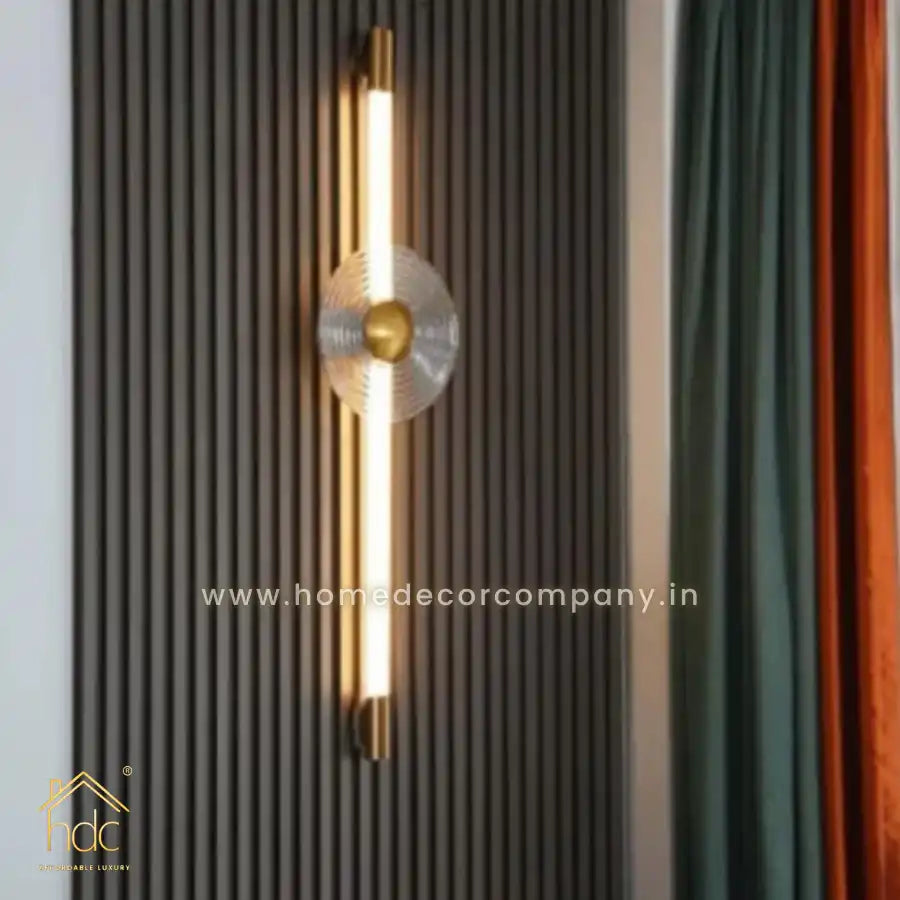 HDC Modern Bedside 80CM Long Tube Acrylic Fancy Wall Light