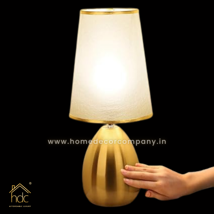Hdc Simple Nordic Table Lamp - Bedside Bedroom, Livingroom (Golden)
