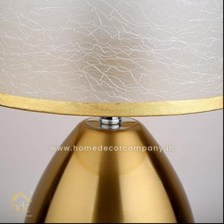 Hdc Simple Nordic Table Lamp - Bedside Bedroom, Livingroom (Golden)