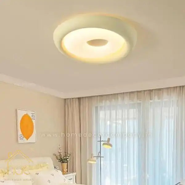 Hdc LED Flush Mount Ceiling Light Stylish Modern Close to Ceiling Lighting for Kitchen Hallways, Dining Room, Foyer