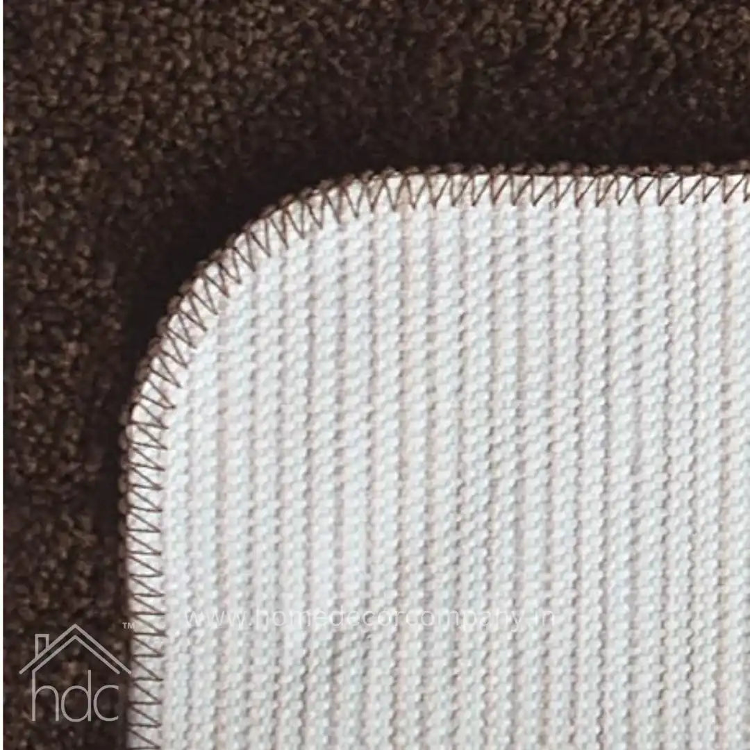 Hdc 40*60, 50*80 CM Anti Slip Microfiber Bath Mat Colour (Brown)