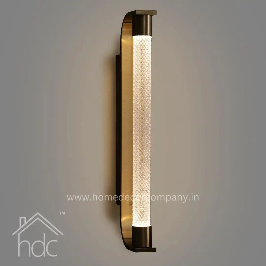 HDC Modern led Gold Metal Wall Light for Living Room Drawing Room Bedroom