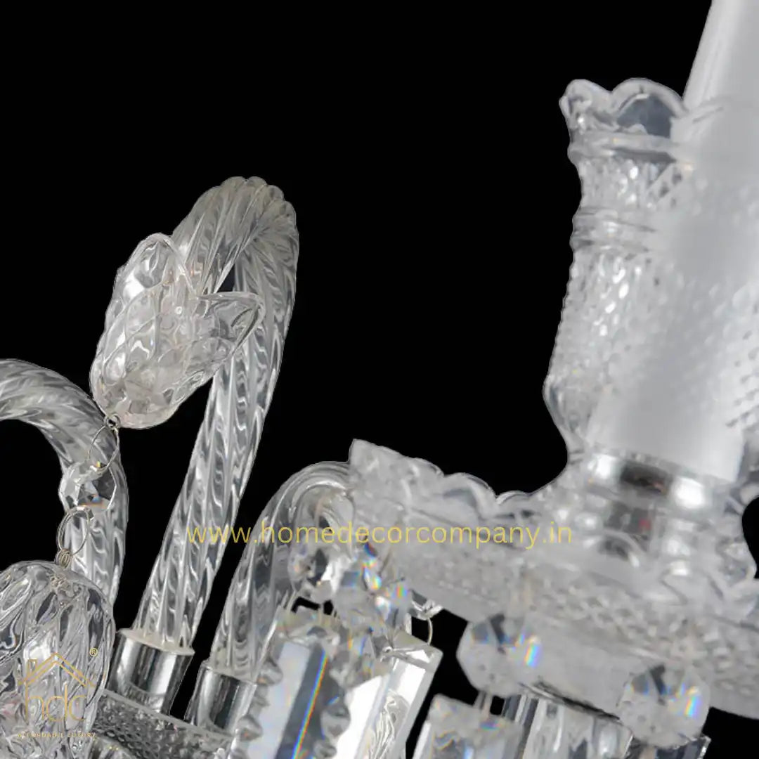 HDC Modern Crystal 2 Arms Wall Sconces Home Bedroom Wall Lamp Crystal Sconce