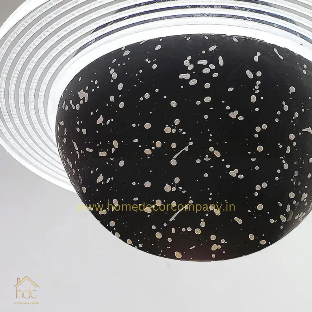 Hdc Modern LED Planet Shape Industrial Cement Hanging Lamps for Restaurant Bar Island Kitchen