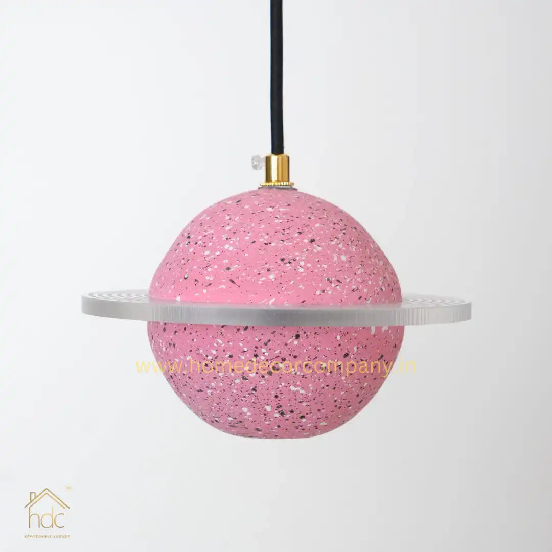 Hdc Modern LED Planet Shape Industrial Cement Hanging Lamps for Restaurant Bar Island Kitchen