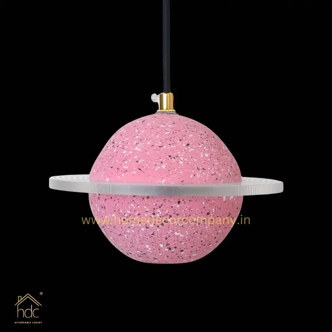 Hdc Modern LED Planet Shape Industrial Cement Hanging Lamps for Restaurant Bar Island Kitchen