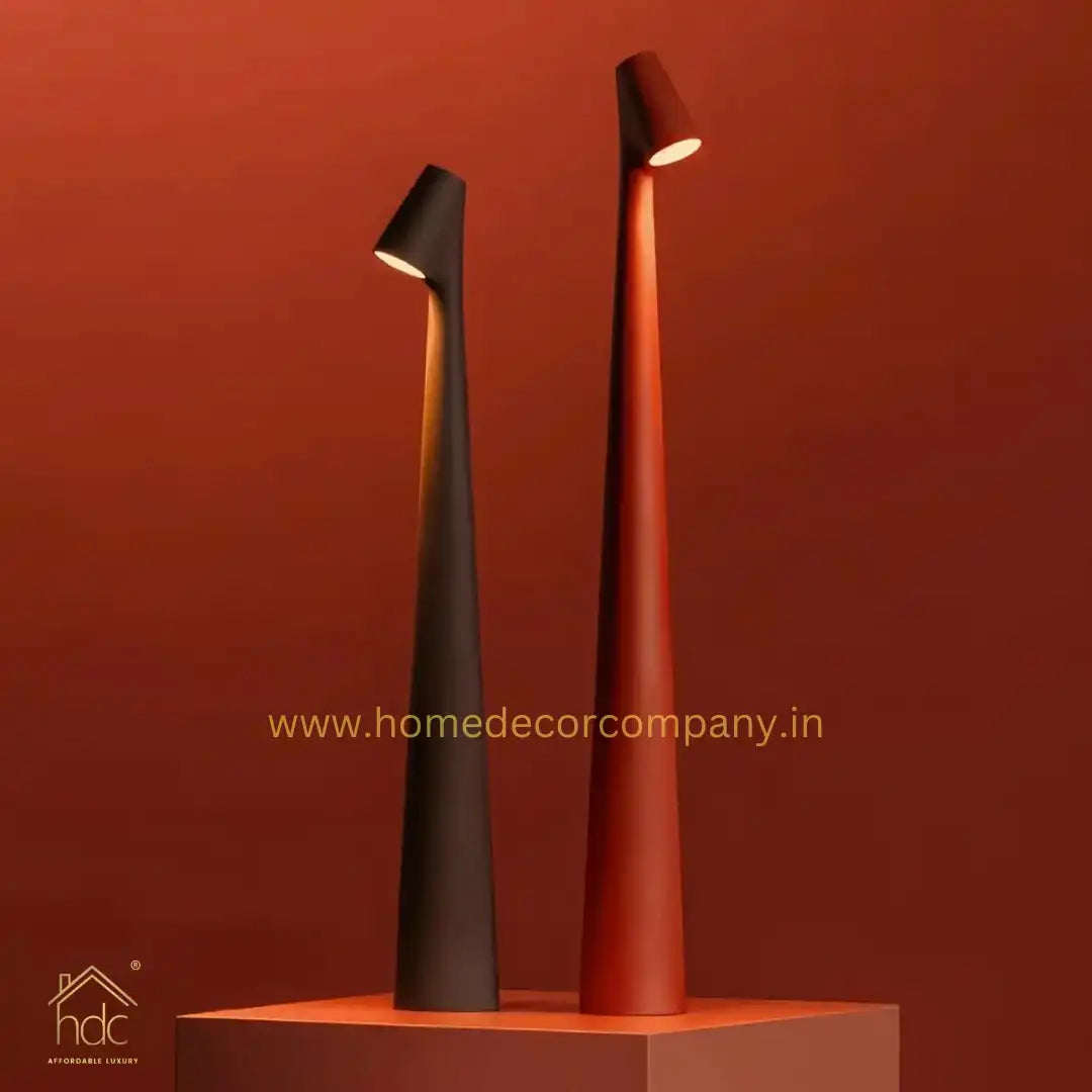 HDC Creative New Portable Charging Desk Lamp Three Level Adjustment Aluminium Atmosphere Wireless Portable Table Light