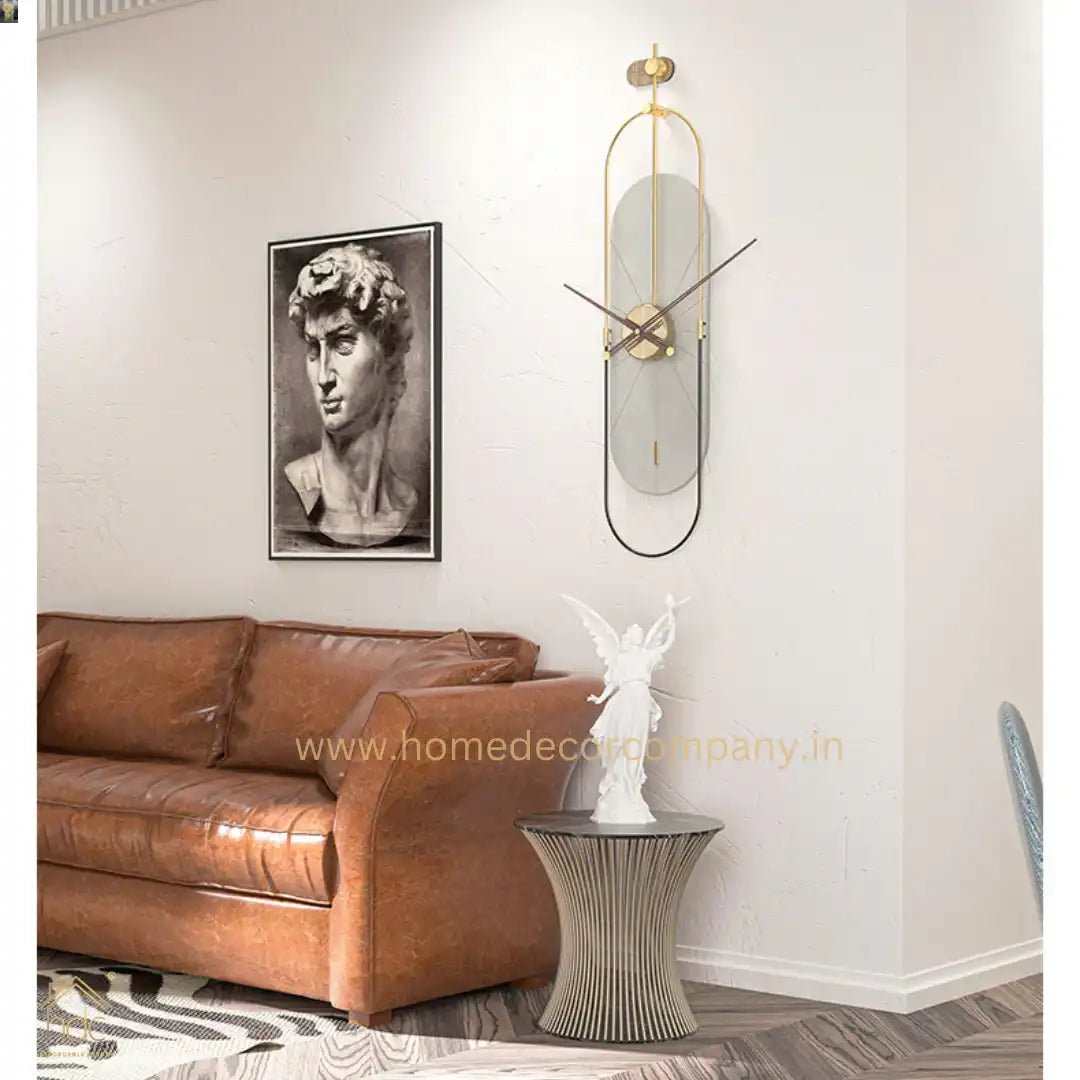 Hdc Modern Large Metal Art Wall Clocks Elegant Wall Watches Home Decoration Luxury,Modern Industrial Style Iron Clocks Wall Art - HDC Lights