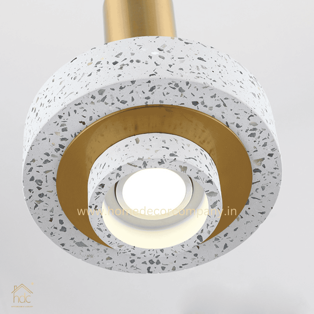 Hdc Modern Design Castor Pendant Lamp White LED Pendant Light