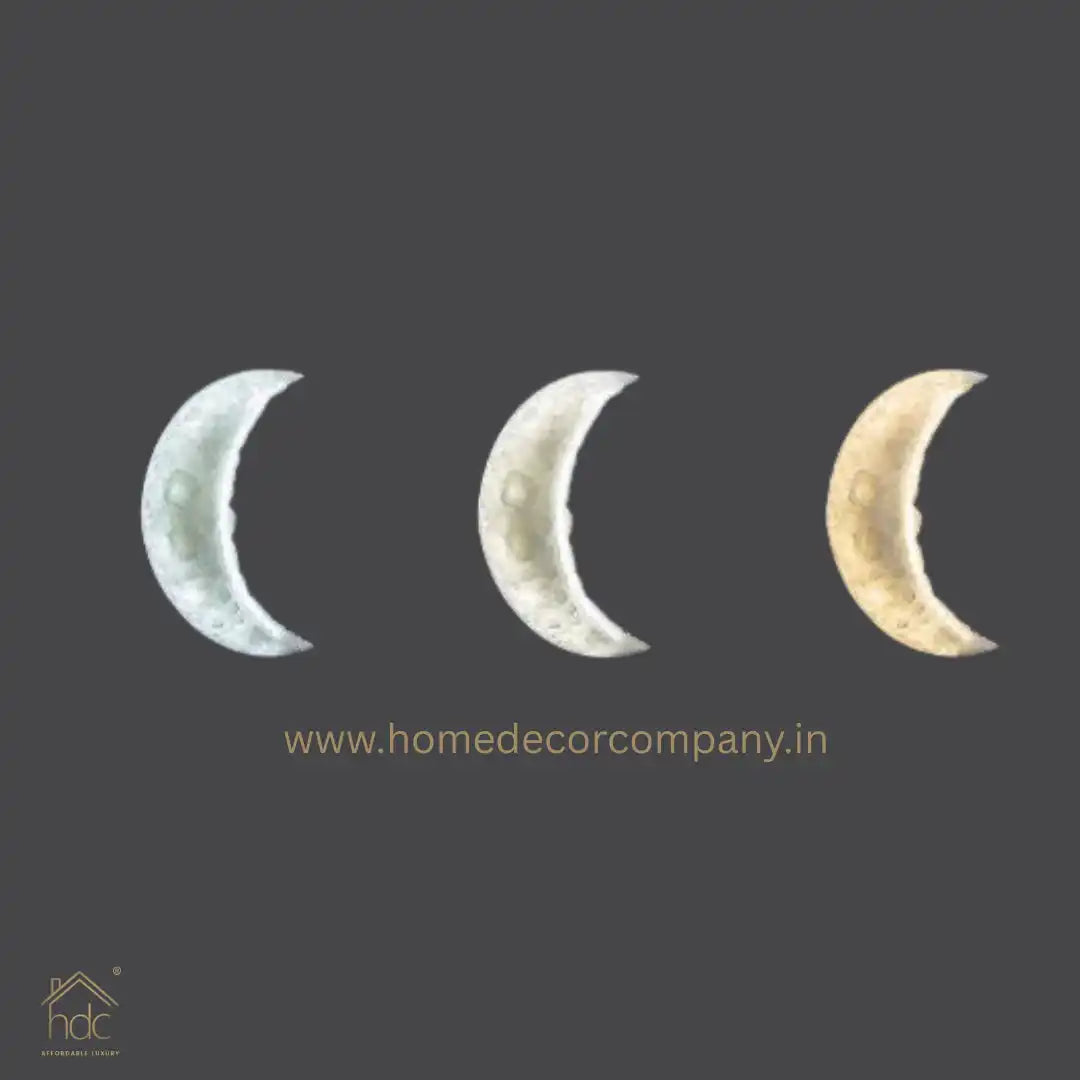HDC Led Moon Wall Light Outdoor Indoor Light - Tricolor