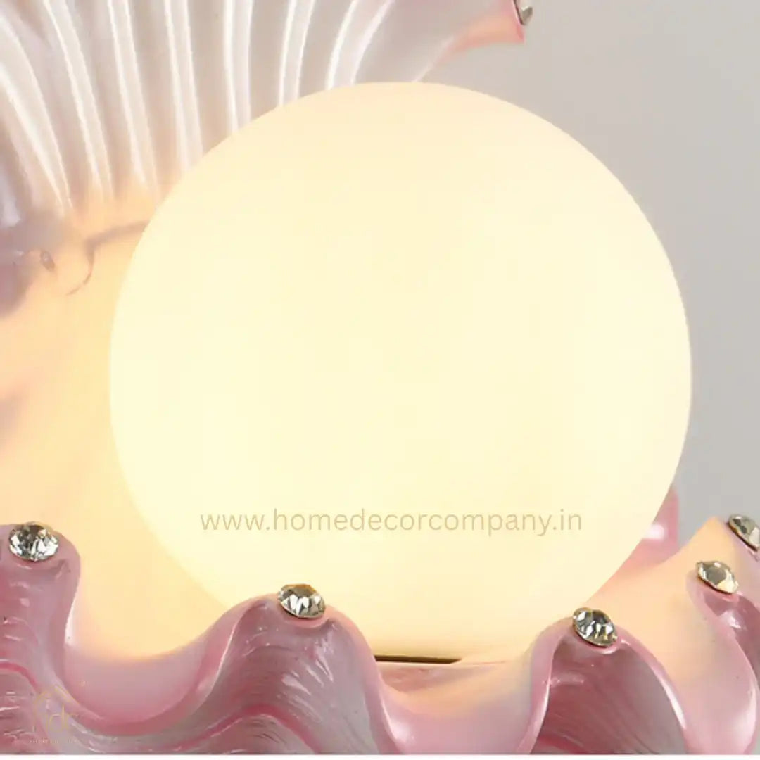 HDC Cream Style French Creative TV Background Pearl Decoration Wall lamp