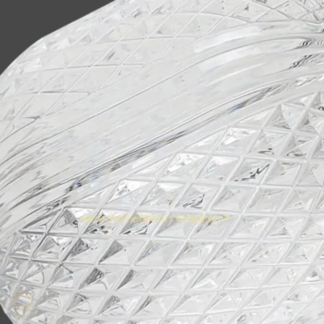 HDC LED Acrylic Black Gold Frost Wall Light Living Dining Bedside Light - Tricolor