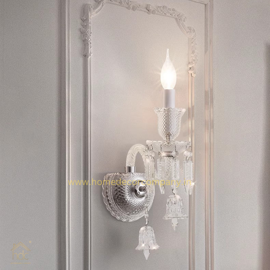 HDC 1 Light Italian Wall Light Electroplated - Warm White