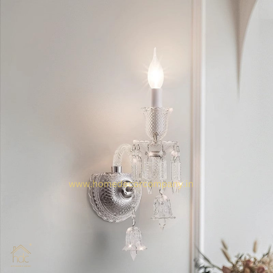 HDC 1 Light Italian Wall Light Electroplated - Warm White