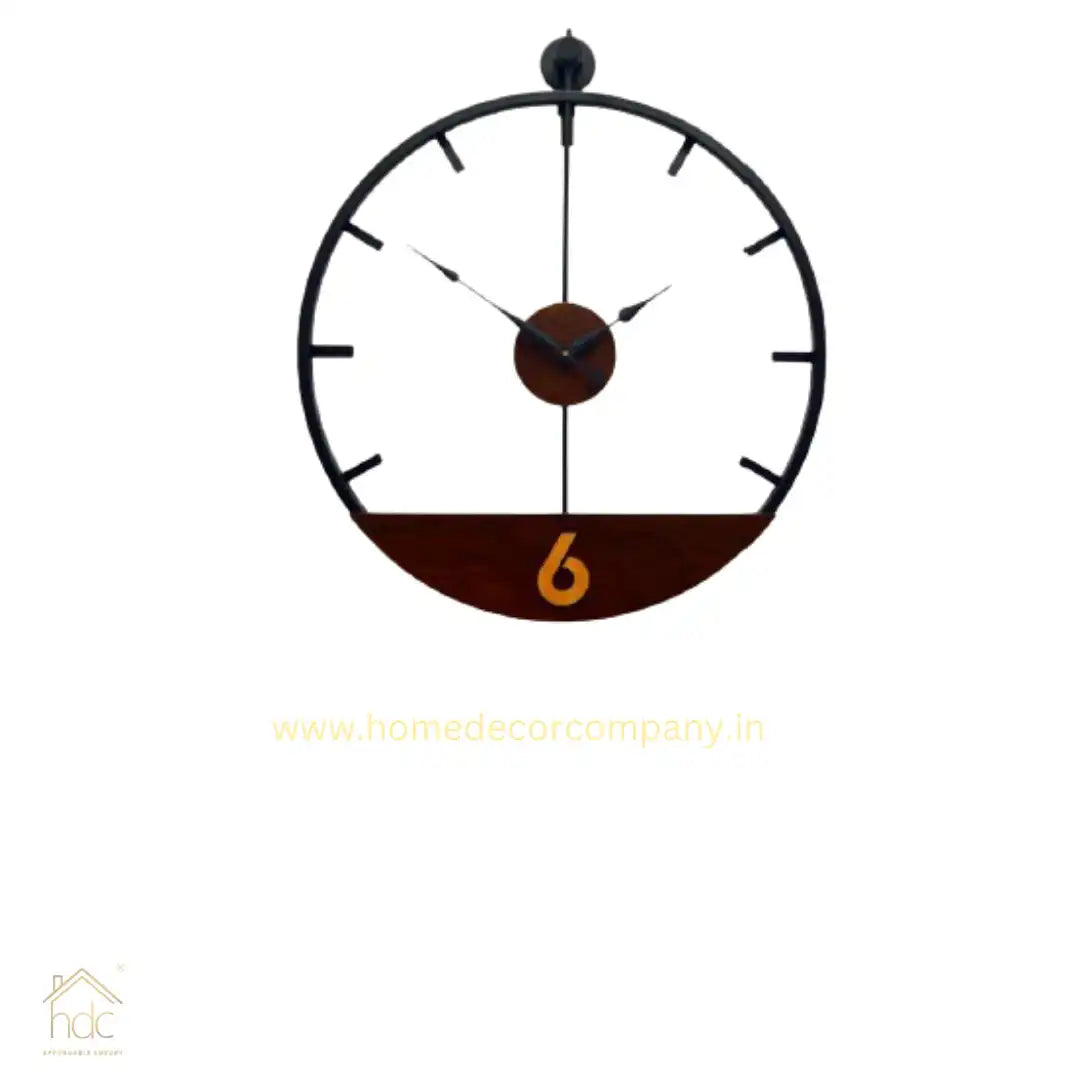 Hdc Wood Digital Alarm Clock Bamboo Time Display Desk Clock Electronic Wood Walnut Dial Wall Clock - HDC Lights