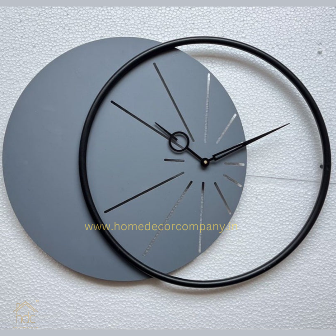 Hdc New Fashion Creative Home Decorative Modern Luxury Wall Clock for Living Room Office Shop