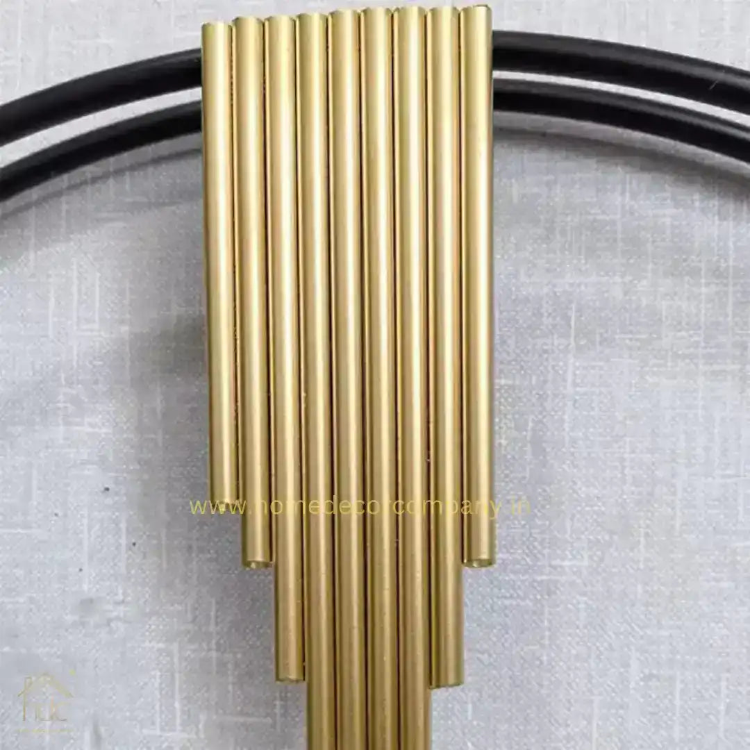Hdc Modern Fashion Nordic Creative Minimalist Living Room Home Wall Decoration Art Metal Clock Decor Large Wall Clock - HDC Lights