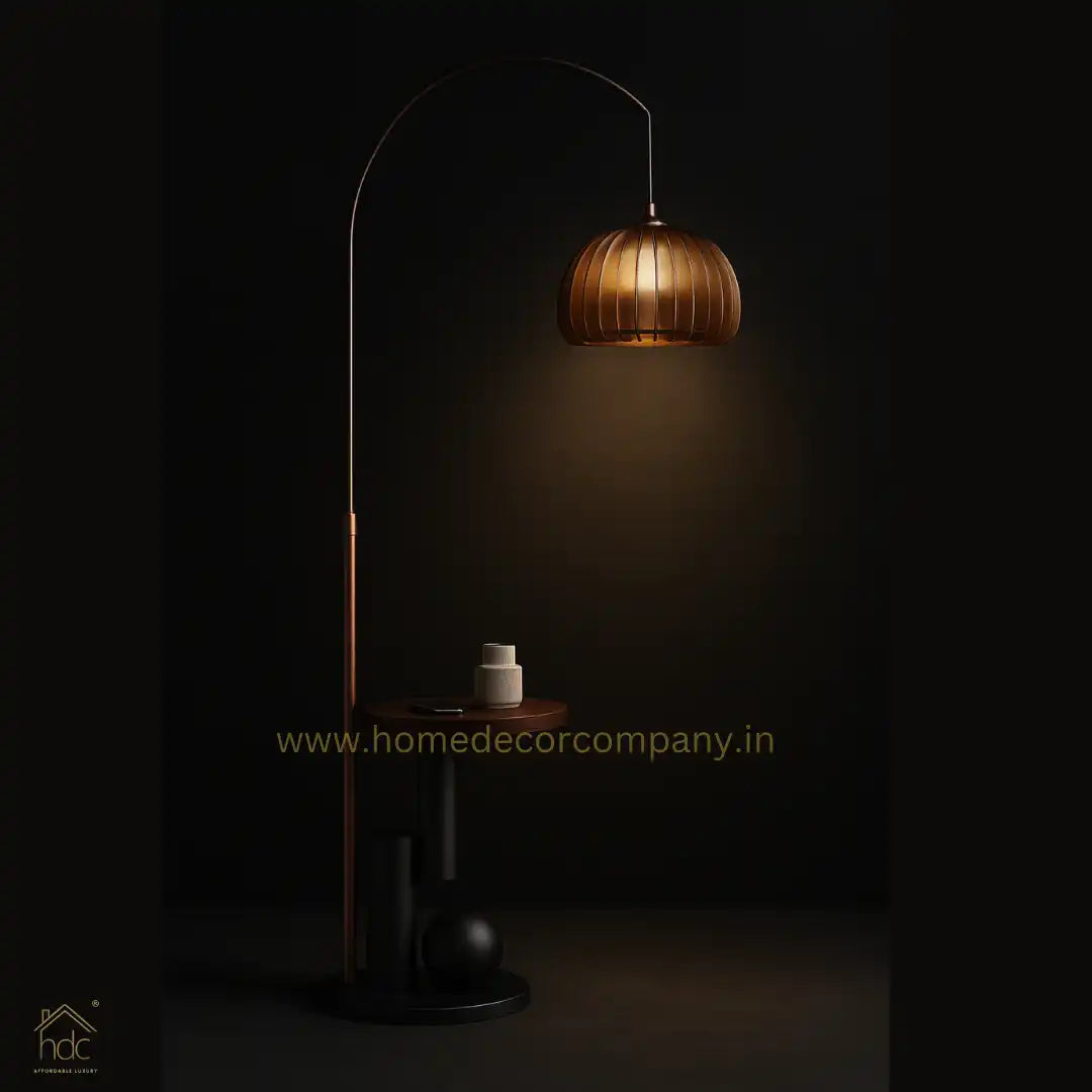 HDC Creative Ancient Style Floor Lamp for Living Room Luxury Retro for Bedroom Study Corner Iron Minimalist Homestay Atmosphere