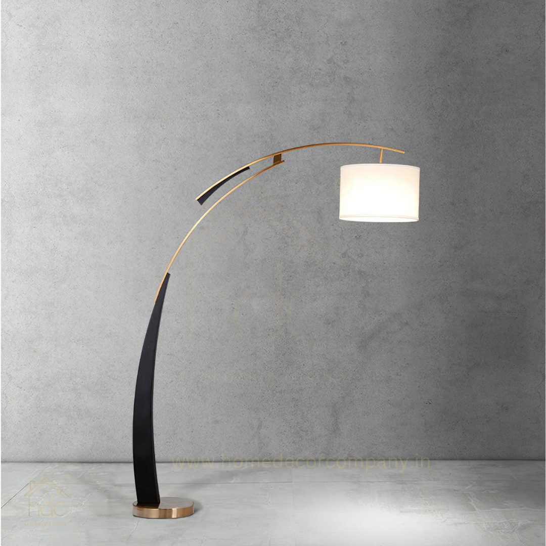 HDC Nordic Modern Style Large Standing LED Floor Lamp Minimalist Design E27 for Living Room Bedroom Corner Decor Bedside Lighting