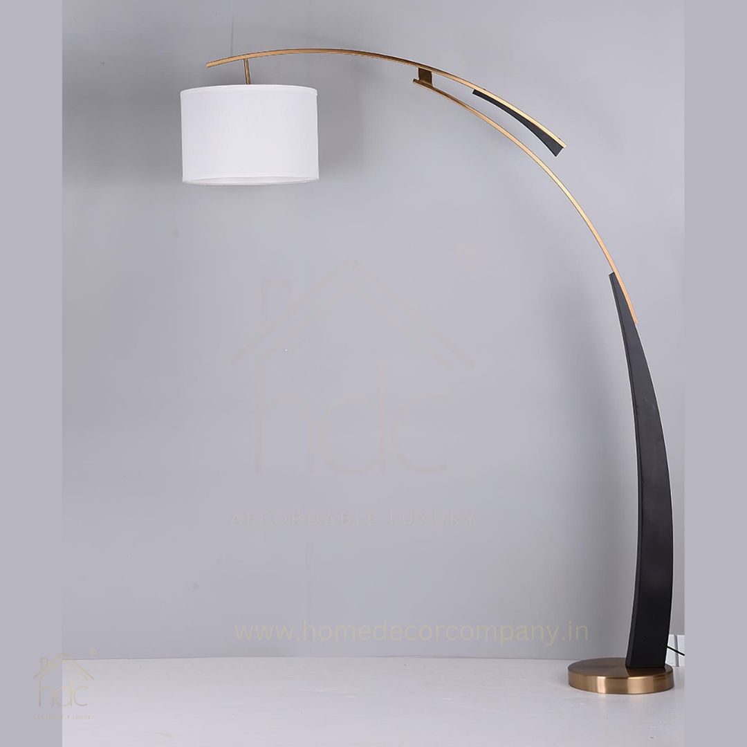 HDC Nordic Modern Style Large Standing LED Floor Lamp Minimalist Design E27 for Living Room Bedroom Corner Decor Bedside Lighting