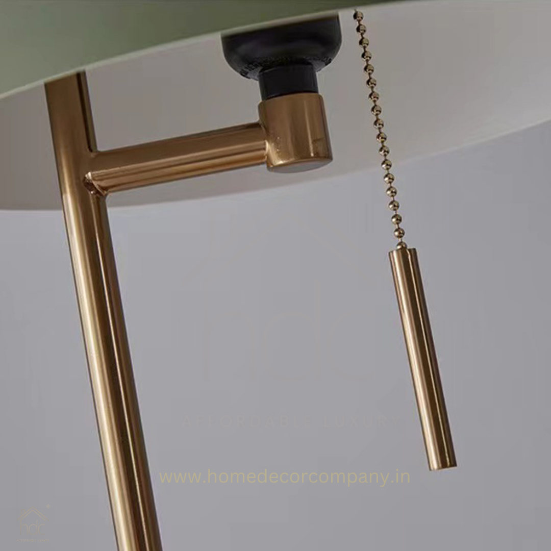 Hdc Moden Green Light Luxury Creative Bedside Table Lamp