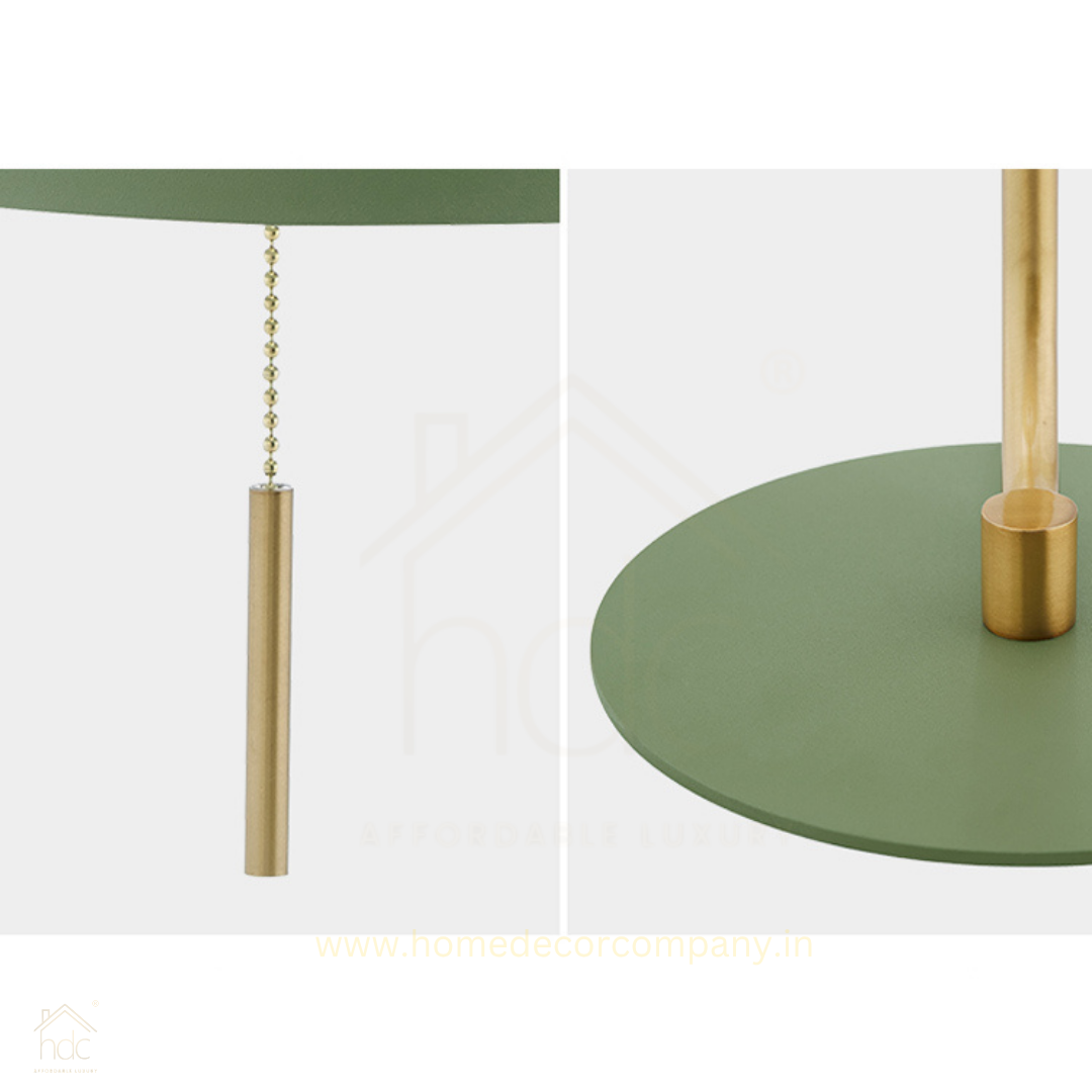 Hdc Moden Green Light Luxury Creative Bedside Table Lamp