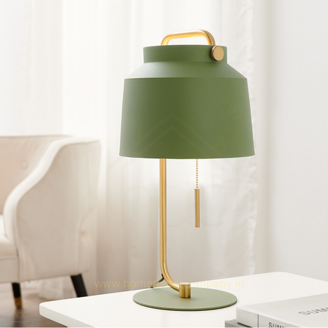 Hdc Moden Green Light Luxury Creative Bedside Table Lamp