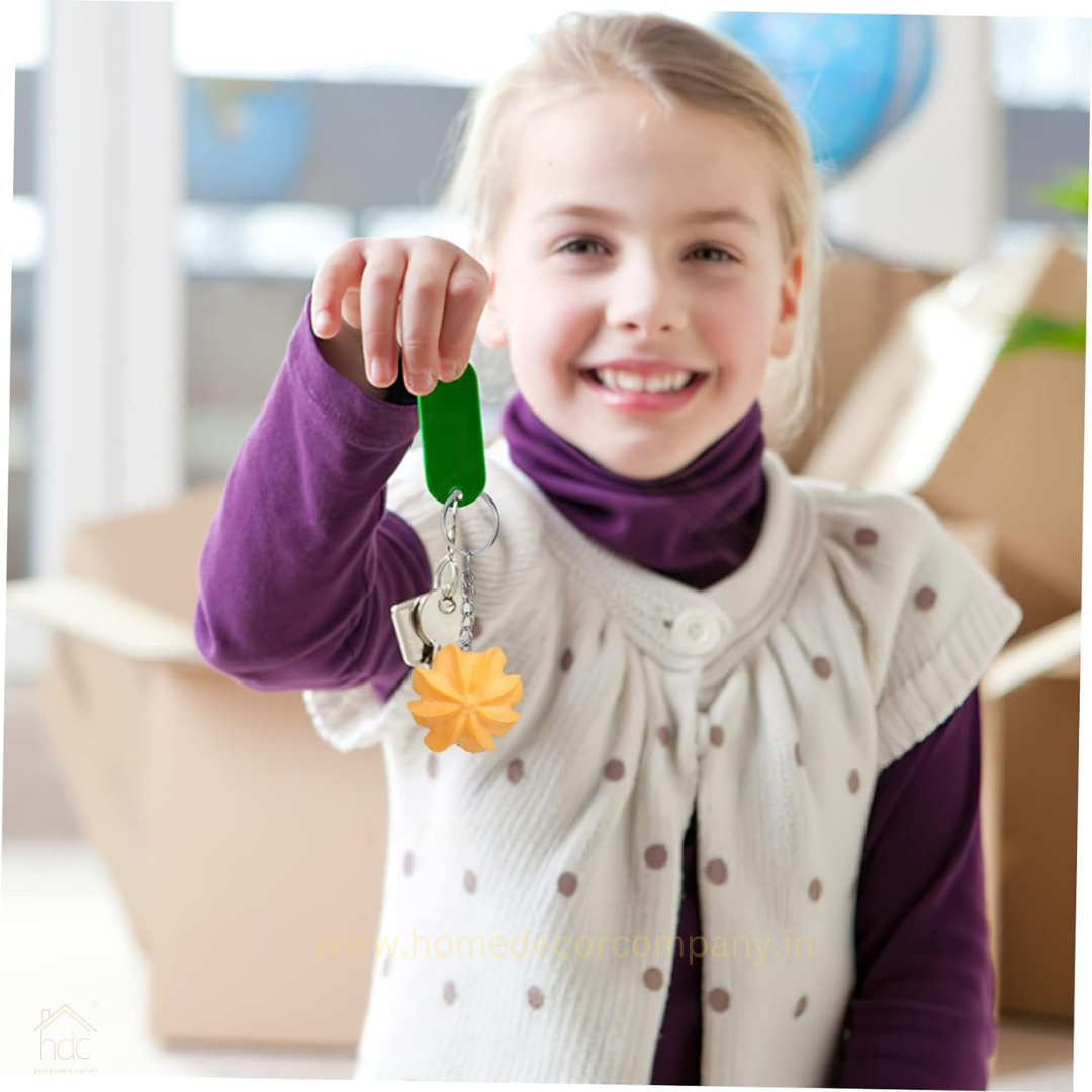 HDC Swirl Cookie Keyring | Cute Foodie-Inspired Accessory