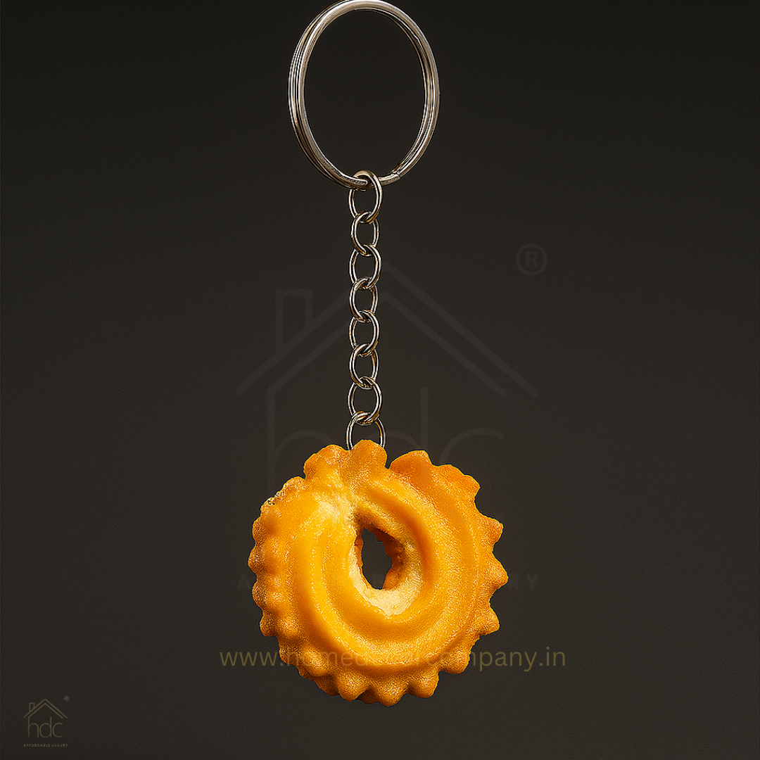 HDC Shoe Horse Biscuit Keyring | Cute Food-Inspired Accessory