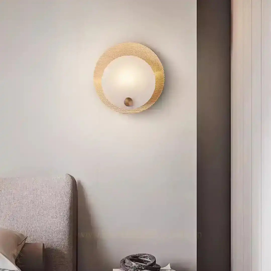 Hdc Modern Luxury Wall Light Fixture LED Source for Home Decor Interior Design Wall Lamp Sconce