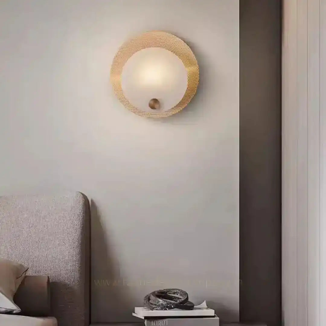 Hdc Modern Luxury Wall Light Fixture LED Source for Home Decor Interior Design Wall Lamp Sconce