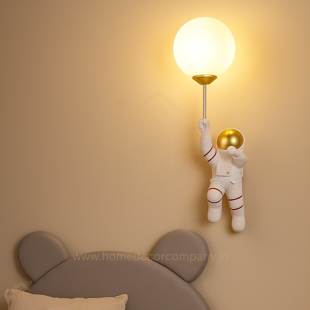 Hdc Kids’ Astronaut Wall Lamp Night Wall Scone Light For Childrens Room Bedroom Nursery Kids Lights