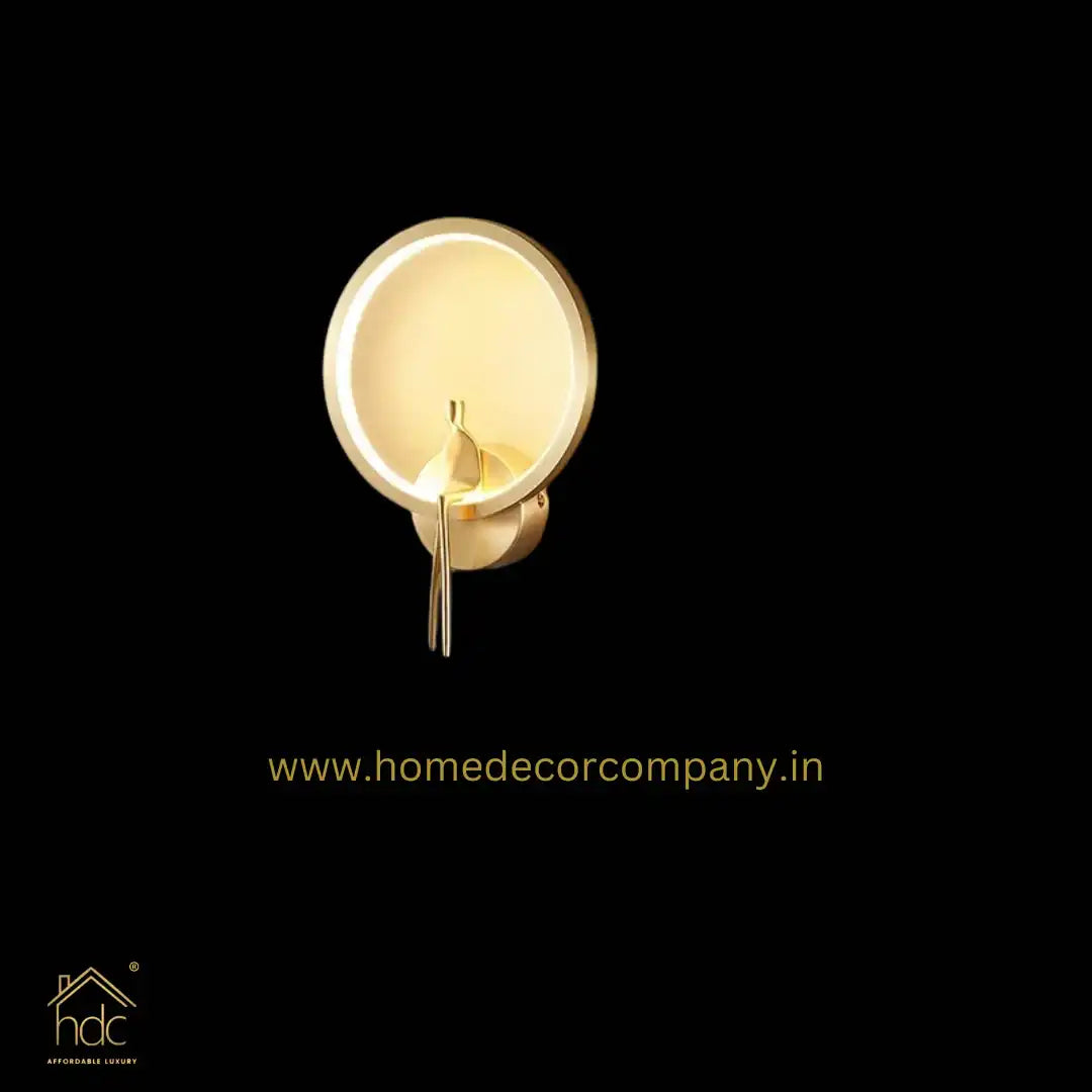 HDC LED Modern Brass Sconce Lighting for Living Room, Bedroom, Hallway, Stairs