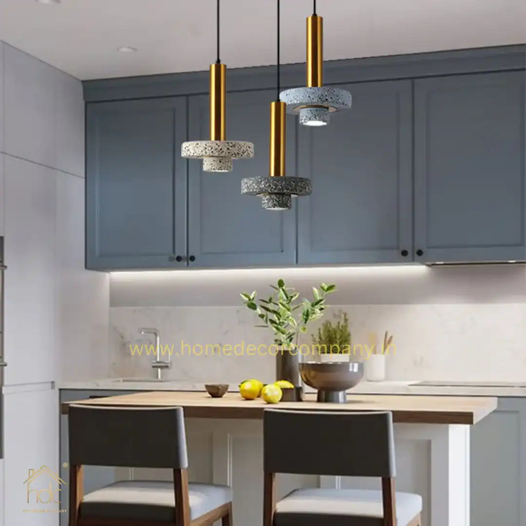 Hdc Modern Design Castor Pendant Lamp Black LED Pendant Light
