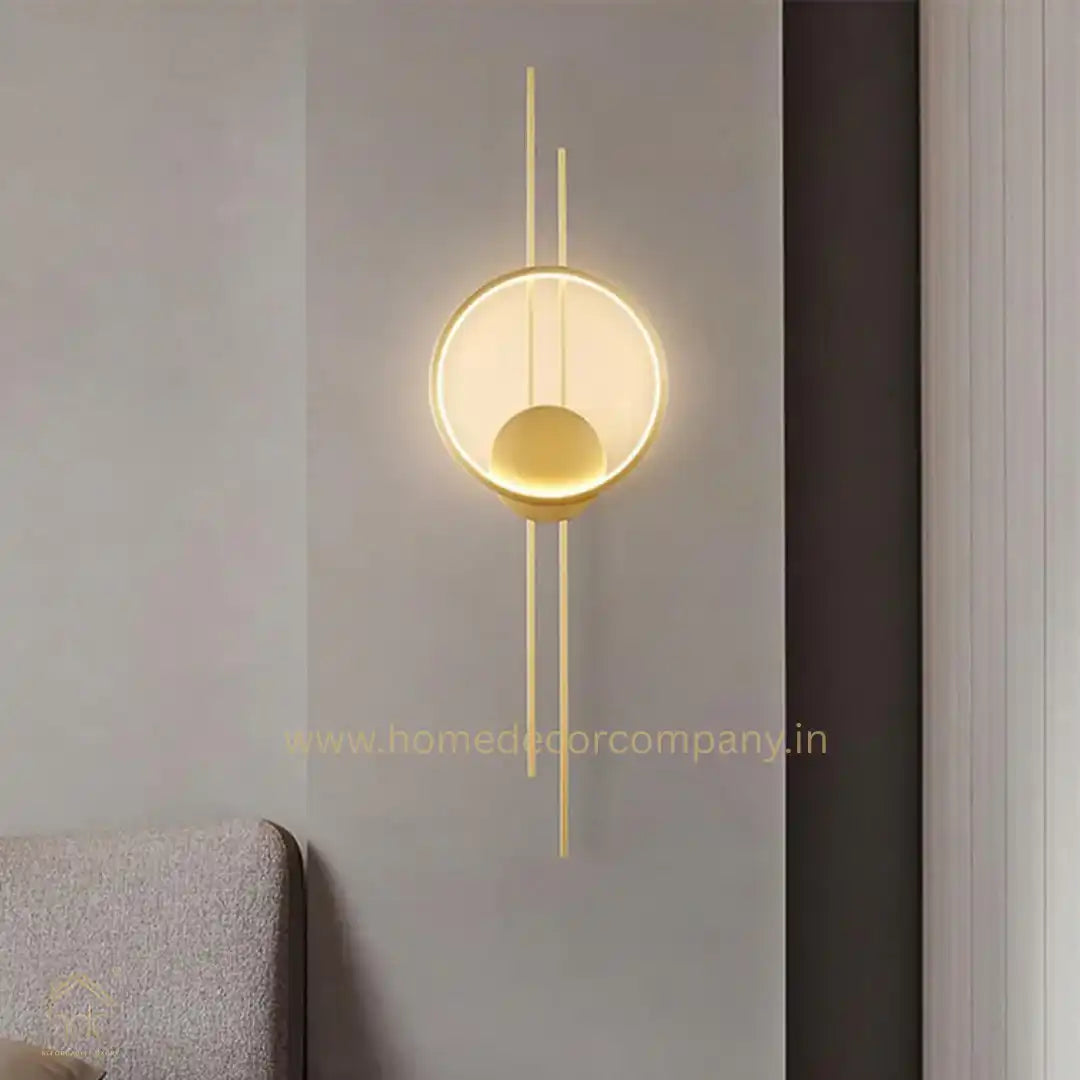 HDC Metal 600mm LED Long Tube Wall Light Living Room LCD Panel Light - Tricolor