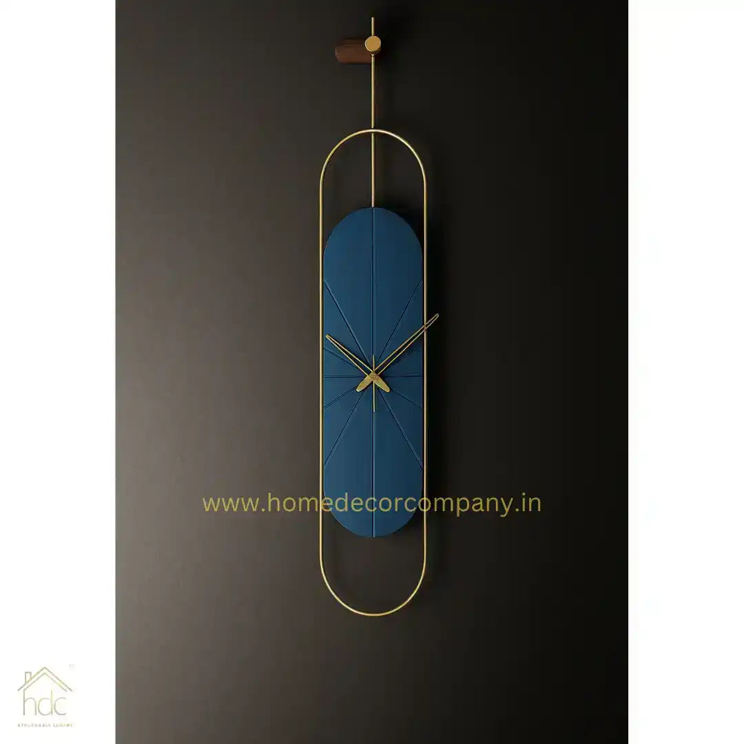Hdc Metal Wall Watch Clock for Home Office Decor,Modern Eco-friendly Luxury Wood Wall Clocks for Wall Art Decor