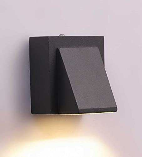 HDC Wall Lights - 5W IP65 Waterproof Wall Lamp Up & Down Aluminum Wall Lamps (Warm White)-Pack of 1 - HDC.IN