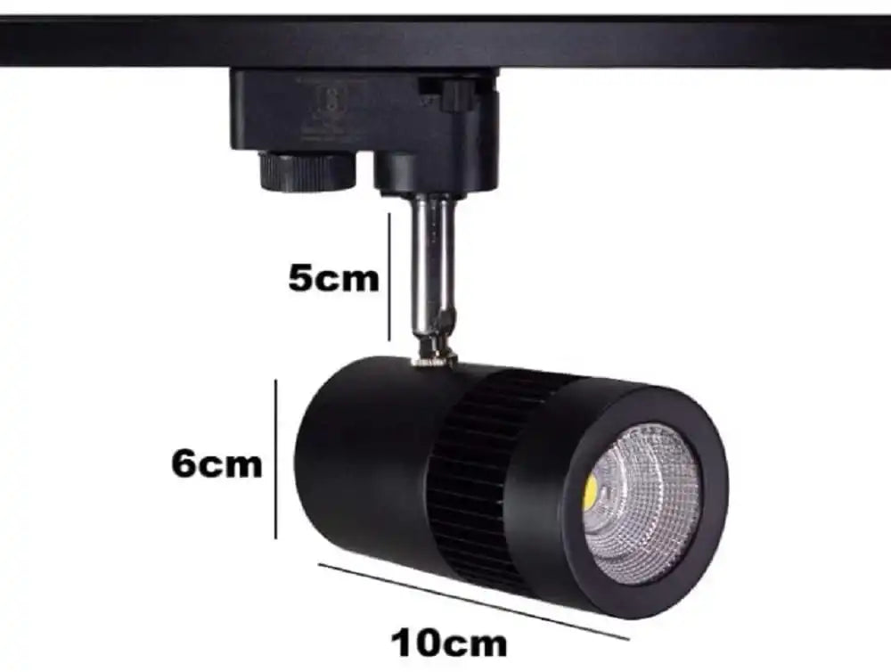 HDC LX LED 9W Indoor Ceiling Spot Light/Focus Light/Track Light - Flexibly Rotatable Light Head (Warm White)โ ๐ง๐ฟ๐ฎ๐ฐ๐ธ๐๐ฎ๐ ๐ก๐ผ๐ ๐๐ป๐ฐ๐น๐๐ฑ๐ฒ๐ฑ - HDC.IN