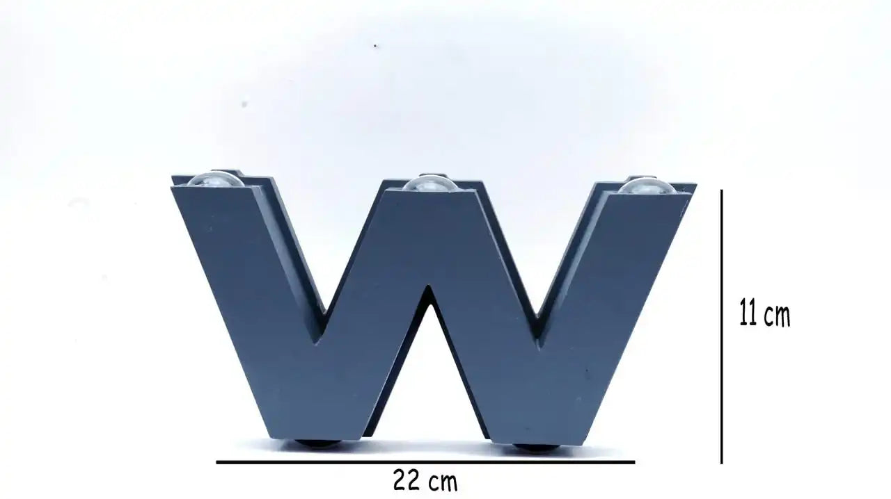 HDC Wall Lights - 5W IP65 Waterproof Wall Lamp –up Down Fancy LED Light for Wall - Up & Down Aluminum Wall Lamps (Warm White) (W Light) - HDC.IN