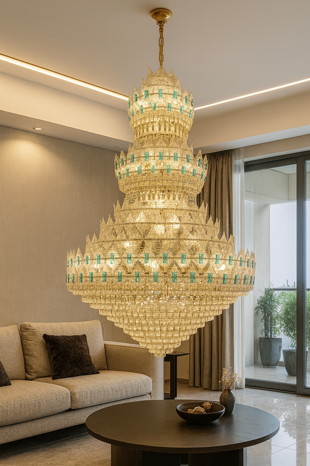 Best Ceiling Lights for Small Living Rooms in India (Space-Saving Luxury Ideas)