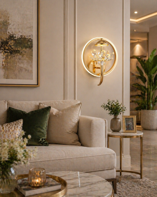 Luxury Lighting Ideas for Modern Homes: WALL LIGHT, CHANDELIER & MIRROR LIGHT | HDC LIGHTS