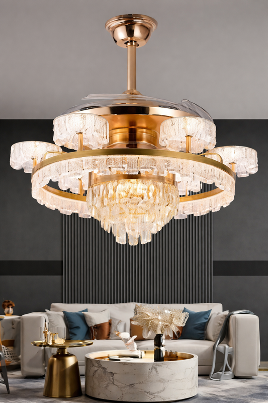 Best Chandeliers for Double Height Living Rooms in India (Luxury Guide 2026)