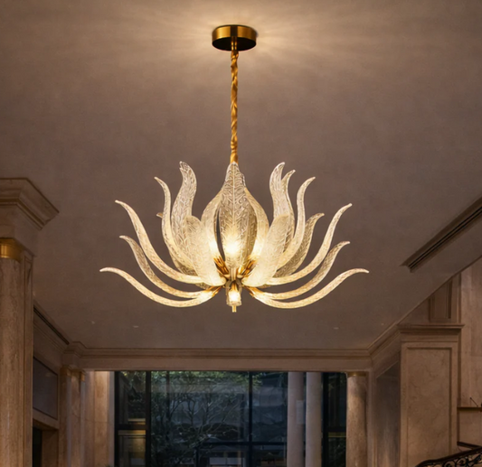 Best Lighting for High Ceiling Homes: Grand Setup with CHANDELIER & WALL LIGHT | HDC LIGHTS