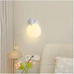 Hdc Elephant Shaped Moon LED Modern Hanging Light for Baby Room Kids Bedroom