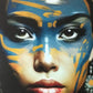 Hdc African Woman Portraits Aesthetic Wall Art Poster for Living Room, Home & Wall Decor