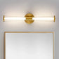 Hdc Golden Finish Mirror Vanity Bathroom Picture Dressing Wall Light - Tricolor