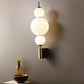 Hdc 3 Lights Stacked Globe Wall Light - Tricolor