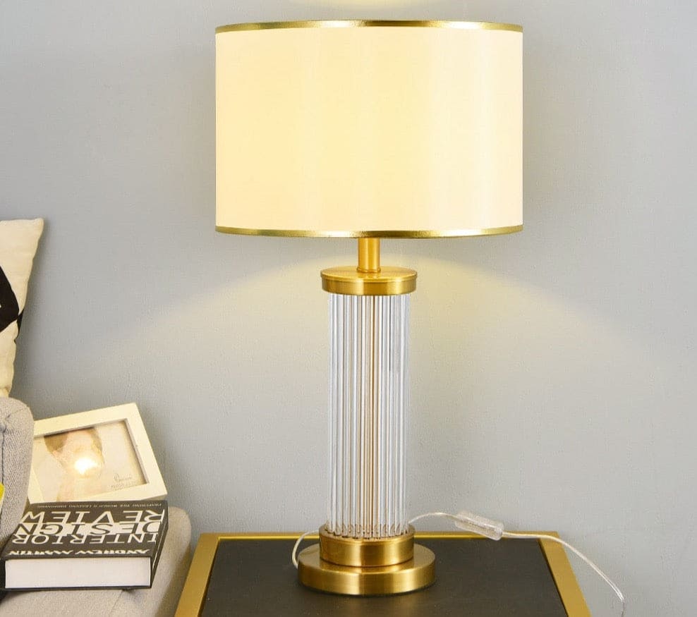 Hdc Crystal Glass Table Lamps For Bedroom Living Room Bedside Lamp Night