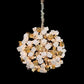 Hdc 12 Lights Contemporary Cube Cluster Round Chandelier - Warm White